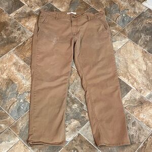 Signature by Levi Strauss Tan Athletic 38W X 32L